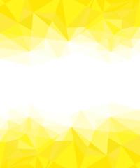 Geometric yellow and White Abstract Vector Background for Use in Design.