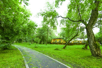 Pavlik Morozov Park in Ekaterinburg