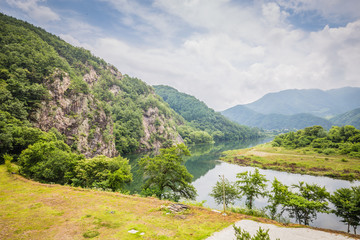 Fototapeta na wymiar korea landscape