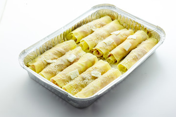 Cooking baked cannelloni