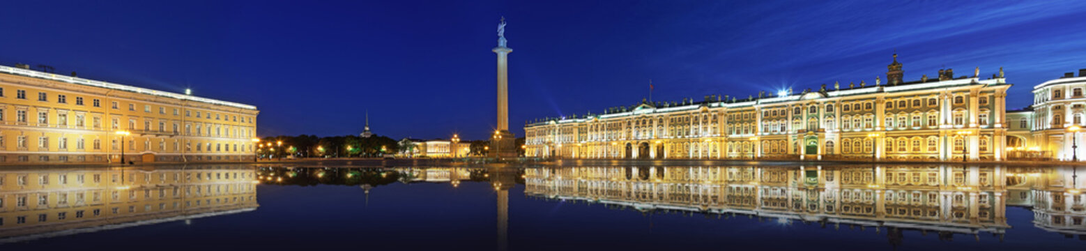 The Hermitage at Palace Square in St. Petersburg