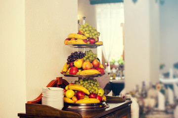 Fruits on the wedding