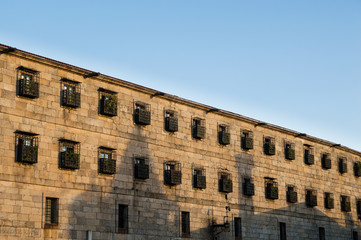 Fototapeta premium Convent of cloister in Santiago