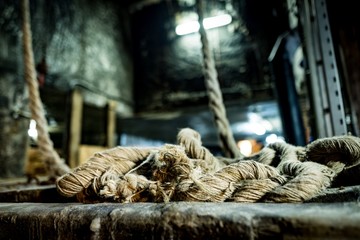 Rope in the salt mine