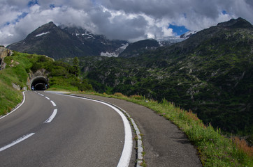 Naklejka premium Susten Pass