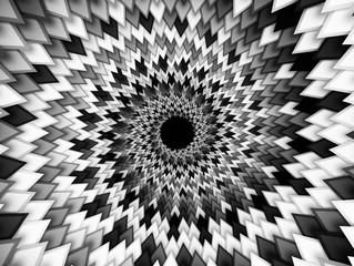 Naklejka premium Spiral Noir