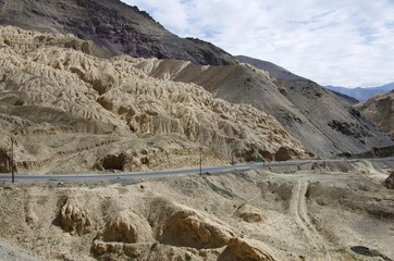 Landscape in Lamayuru in Ladakh, India