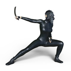 スーパーウーマン剣士