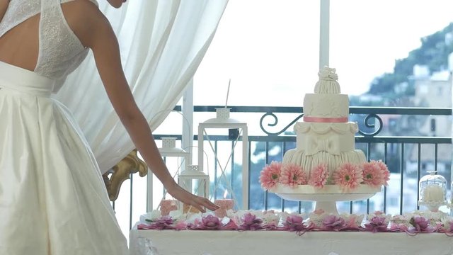 torta nuziale per una sposa