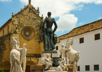 Monumento a Manolete, toreros famosos, Córdoba, Andalucía, España