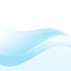 The Blue wave vector image background