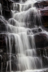 Fototapeta na wymiar Somersby Falls - a beautiful waterfall on the NSW central coast, Australia