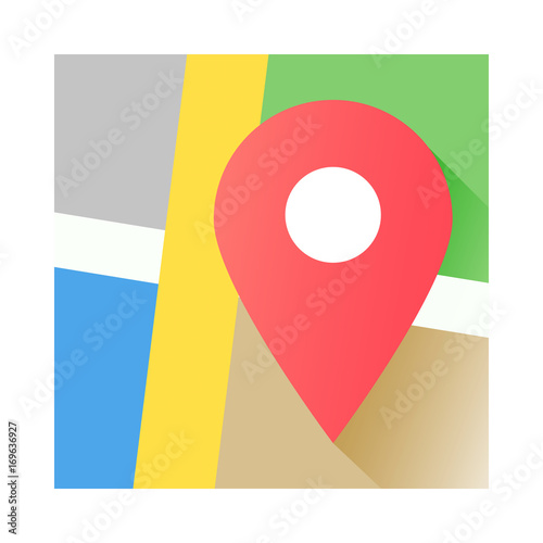 アイコン素材 マップ赤ピン Wall Mural Wallpaper Murals And4me アイコン素材 マップ赤ピン Wall Mural Wallpaper Murals And4me