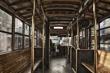 Obraz premium Stary wózek