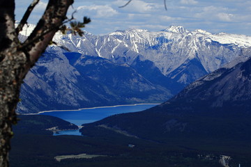 Lake Minnewanka Banff Alberta Landscape Mode