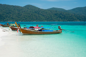 Fototapeta premium Local wooden boat