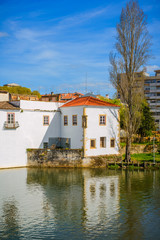Fototapeta na wymiar Garden of Tomar city. Santarem District. Portugal.