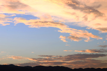 夕焼け空