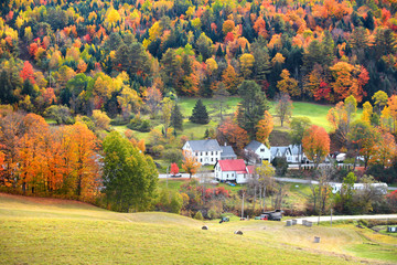 Scenic landscape near Corinth Vermont
