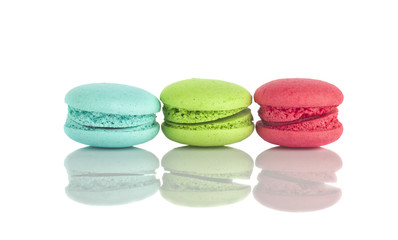 Sweet and colourful macaroons