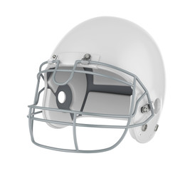 Fototapeta premium American Football Helmet Isolated