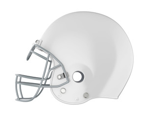 Fototapeta premium American Football Helmet Isolated