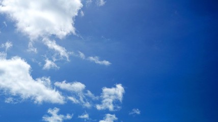 Fototapeta na wymiar Blue sky with cloud.