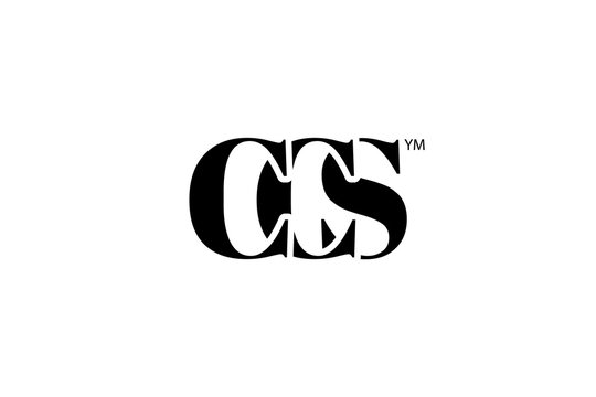 CCS Logo Branding Letter. Vector graphic design. Useful as app icon, alphabet combination, clip-art, and etc.