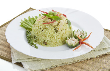 green curry  fried rice