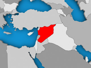 Map of Syria