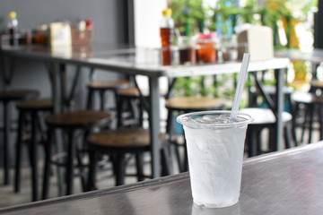glass of water