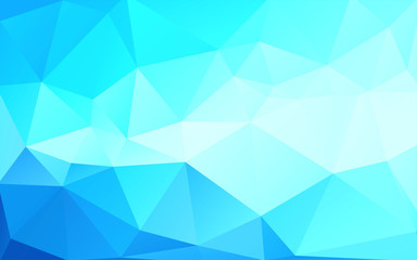 geometric blue background