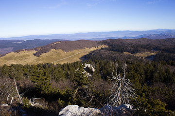 Velebit, mountain in Croatia, landscape