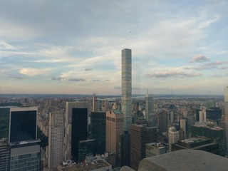 Obraz premium Vista da top of the rock New York