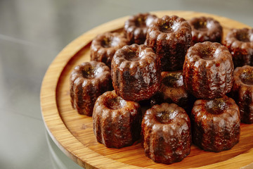 Canele chocolate