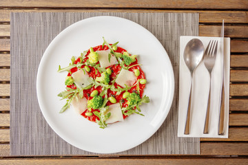 green soy bean salad