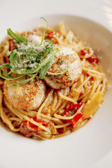 dried scallop pasta