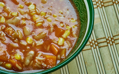 Dirty Rice and Beans Soup