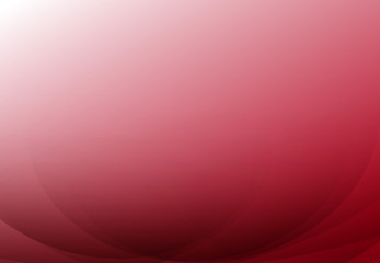 Red curve abstract background with copy space. Vector