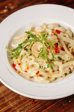 pickled fish roe white sauce Udon