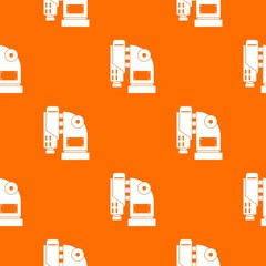 Pneumatic hammer machine pattern seamless
