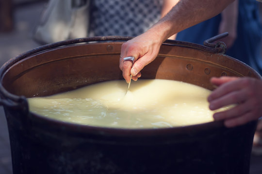 cheese production method hand made