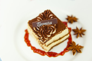 Teramisu plate	