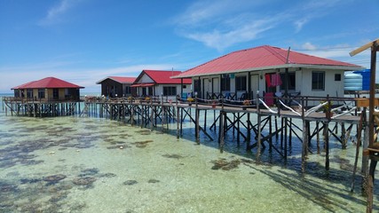 Bornéo  Sabah Malaisie Hotel Lato lato Semporna © sylvie