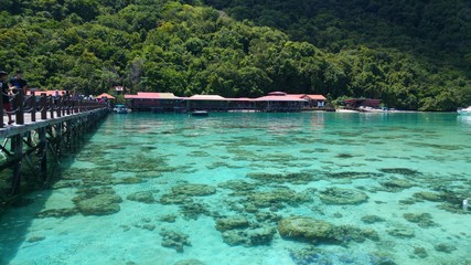 pulau bohey dulang sabah Bornéo Malaisie