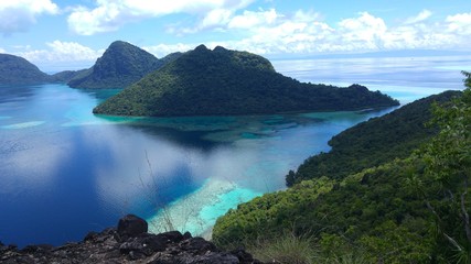 pulau bohey dulang sabah Bornéo Malaisie