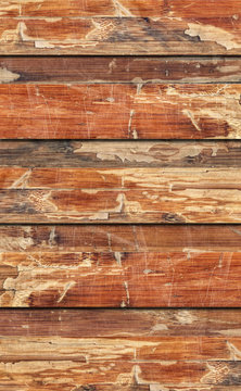 Old Weathered Cracked Flaky Wooden Laminated Blockboard Panel Grunge Texture