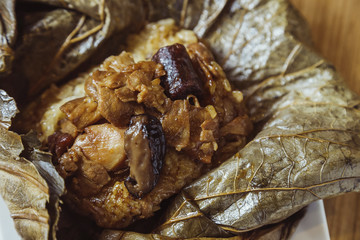 mushroom Zongzi