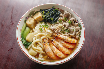 shrimp noodles