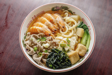 shrimp noodles